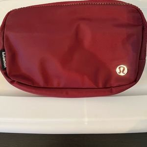 Lululemon Belt Bag Red Merlot